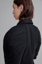 Kinetic sculpted sleeve bloomer jacket