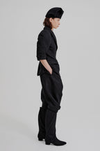 Kinetic sculpted sleeve bloomer jacket