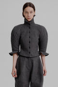 Kinetic sculpted sleeve bloomer jacket