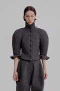 Kinetic sculpted sleeve bloomer jacket
