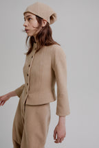 Fitted kinetic line bicycle jacket