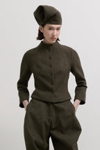 Fitted kinetic line bicycle jacket