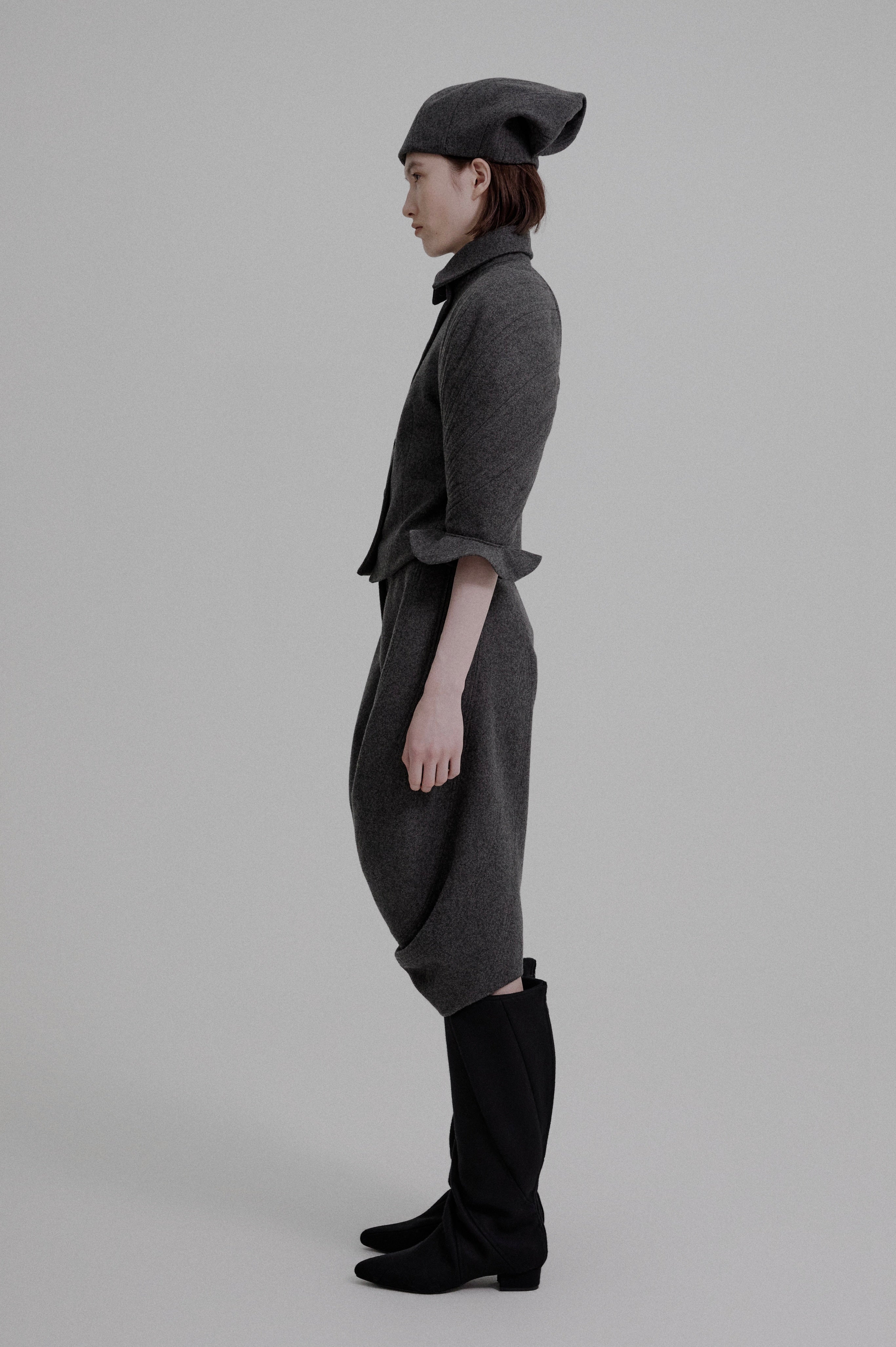Kinetic draped bloomer knickers