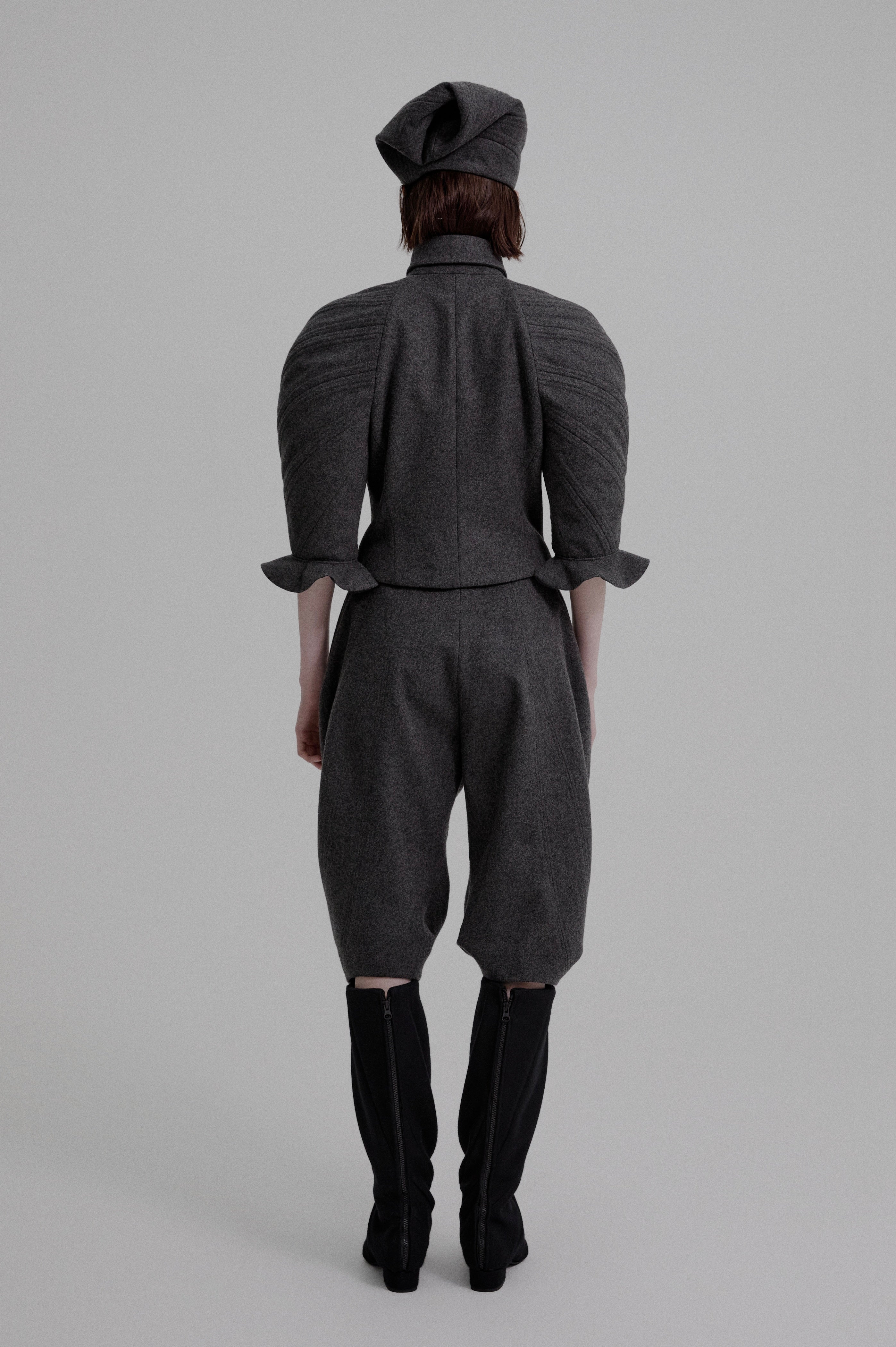 Kinetic draped bloomer knickers
