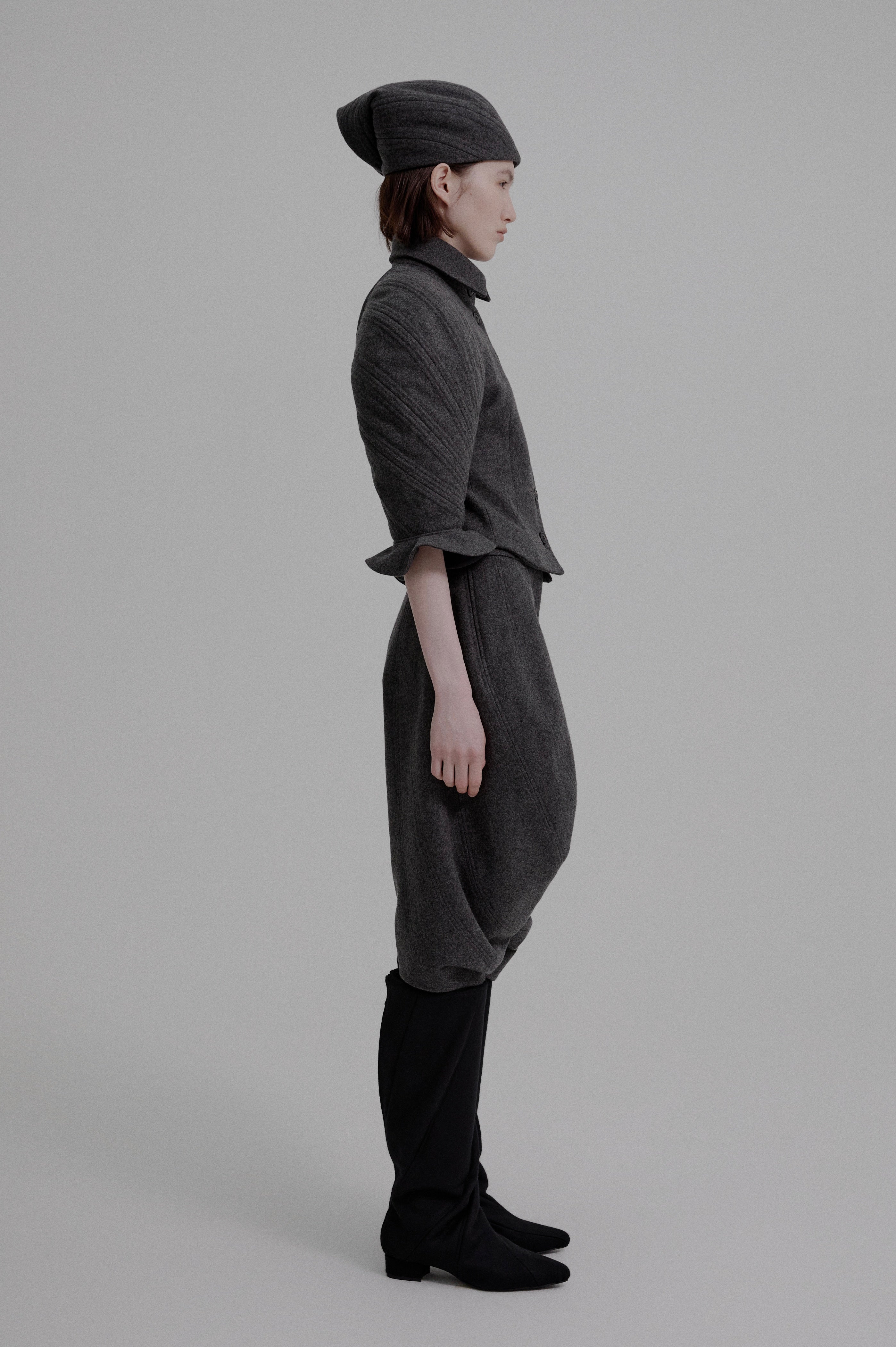 Kinetic draped bloomer knickers