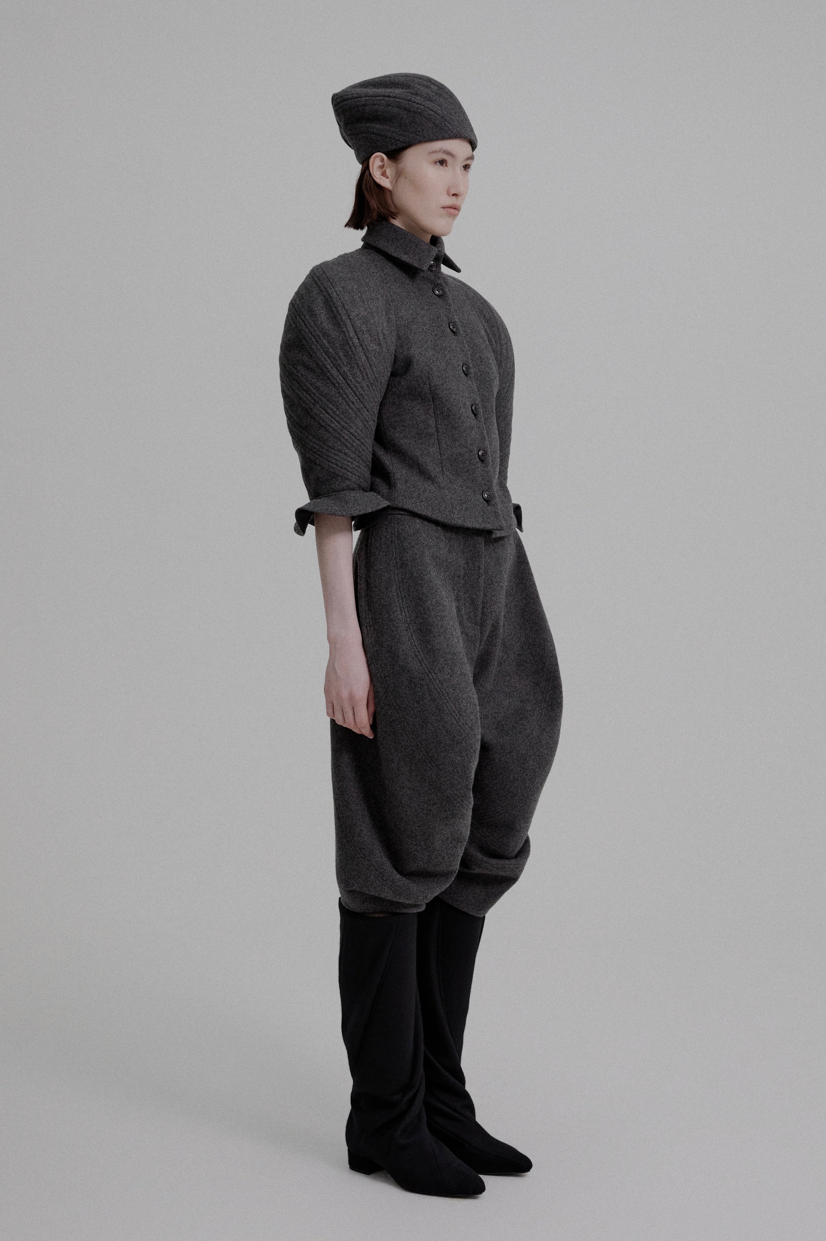 Kinetic draped bloomer knickers