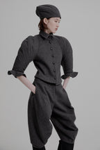 Kinetic draped bloomer knickers