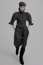 Kinetic draped bloomer knickers