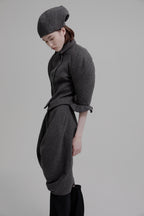 Kinetic draped bloomer knickers