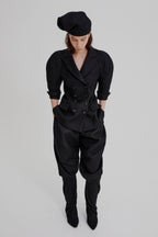 Kinetic draped bloomer knickers