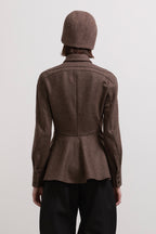 Fitted kinetic line bicycle shirt