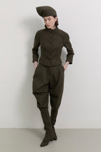 Kinetic draped bloomer knickers