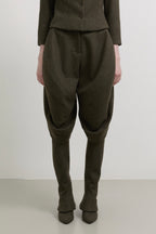 Kinetic draped bloomer knickers