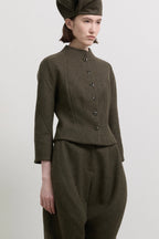 Fitted kinetic line bicycle jacket